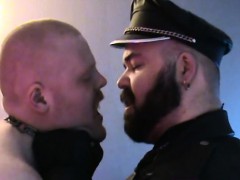 Danish Guys -  A bear and his slaveboy part 2 a little pinc