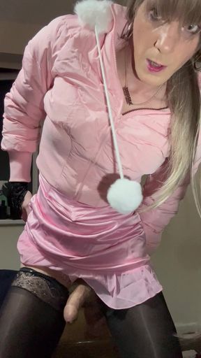 Jess Silk Rides Dildo