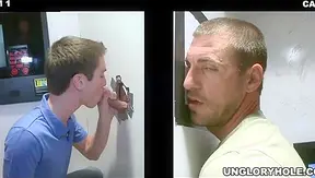 Curious Straight Guy Explores Pleasure as MILF Alexis Fawx Teases Thru Glory Hole –