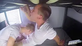 Mormon Masculines Rescued A Homeless Huge Latino Ten-pounder As Their Fucktoy