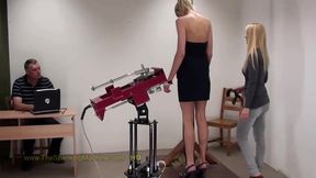 Debbie Spanking Machine - Bare Back Whipping