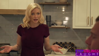 Katie Kush convinces Stepbro to Stuff Her & Jessie Saints Turkey
