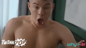 Twinkpop buddies compete for Cristiano's enormous member