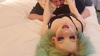 Goth Snow getting creampied