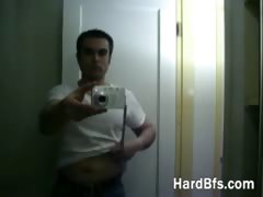 Hot guy showing off his sexy body