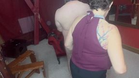 A session of spanking and caning The complete spanking clip