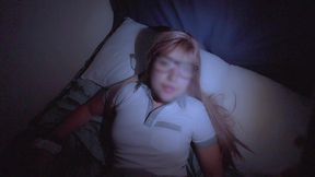 colegiala en video casero!! flojita y cooperando!! estudiante recibe verga en su habitacion! pov completo