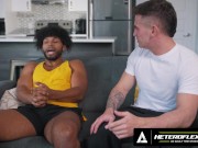 HETEROFLEXIBLE - Straight Stud Tony Genius Practices Anal Sex On Tight Buddy Trevor Brooks