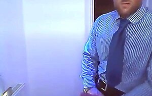 Big-Cock Daddy Tries on His New Suit