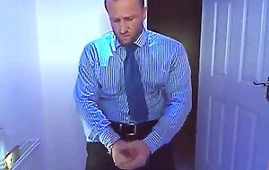 Big-Cock Daddy Tries on His New Suit