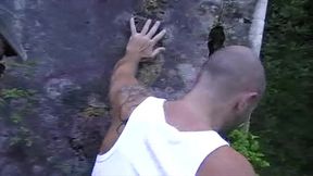 baise par un mec en exterieur en cockring et jockstrapmec de 40 ans me baise ...