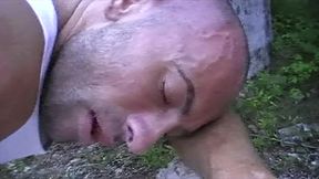 baise par un mec en exterieur en cockring et jockstrapmec de 40 ans me baise ...