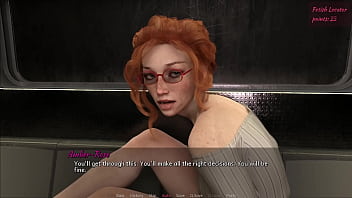 Busty Realtor's Orgasmic PC Game Masturbation