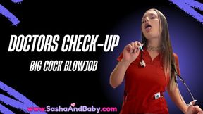 Doctors Check-up Big Cock Blowjob - Cock Worship - POV Blow Job