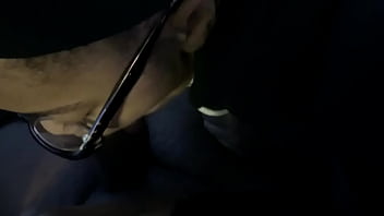 Co-worker giving me head after work