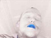 Queer AF Lipstick Fetish Trans Boy Solo