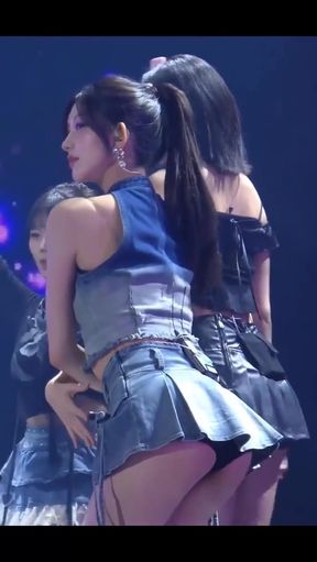 Korean celebrity K-pop hottie shows off her sexy side