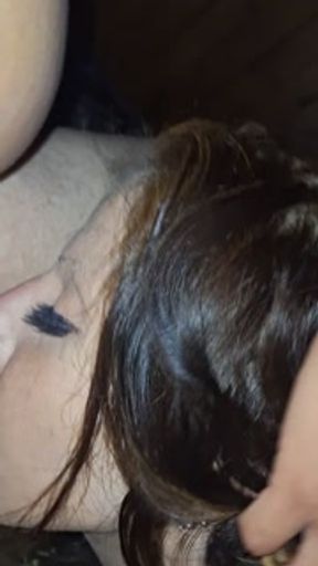 Me and another native sucking dick together then I ride his dick while she licks his dick and my pussy and ass