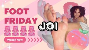 Ebony Soles JOI: Bath Robe Foot Worship