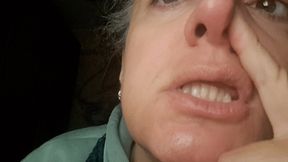 NOSE PINCHING AND BOOGER