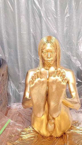 Gold Body Paint