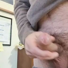 Jerk Big Dick and Cum Spray