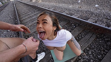 Anal on the Train Tracks