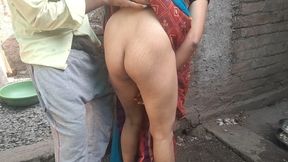 Huge Ass Indian Bhabhi strips Saree Choli and Fucks with Devar Ji