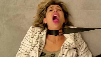 Submissive slut Spanked slapped and fuckued