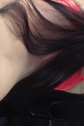 I Fuck My Co-worker in the Car I Fill Her Feet with Cum Homemade Amateur