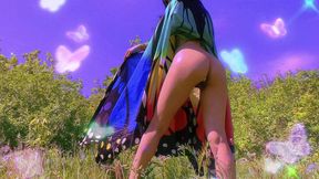 naked butterfly
