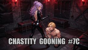 Chastity Gooning #7C: Keyholder's Velvet Trap (Animated, Music)