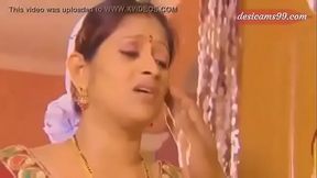 Hot Desi Aunty Romance With Her Husband'_s Swetha