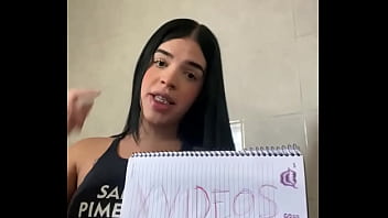 V&iacute_deo de apresenta&ccedil_&atilde_o Nicolle Zannotti novinha peituda