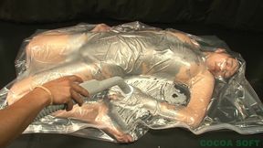 Metallic body painting 002