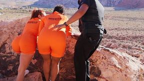 female convicts break out of jail and gets caught