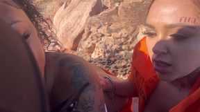 female convicts break out of jail and gets caught