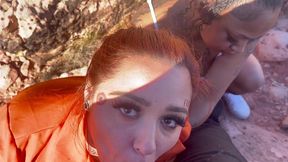 female convicts break out of jail and gets caught