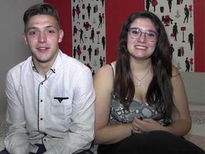 Young NEETs fucking for cash. Miriam, broad body and incredible BIG BOOBS, Ruben's hot girlfriend