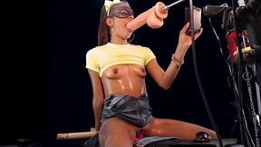 Real Life Fuckdoll Sloppylucy VS The Machine