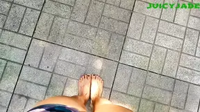 Bare Feet Walking Outdoors Vol 2