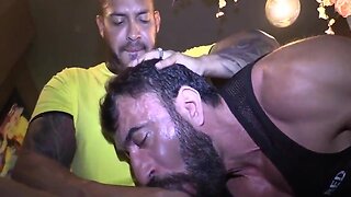 Latino Muscle Couple: Big Cocks, Bigger Action!