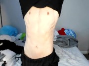 College dorm mate shows you his big dick