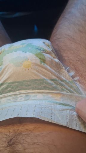 Boy Arrives in His Full Diaper