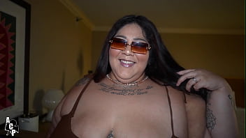 Slutty BBW Cum Slut Crystal Blue Gets More Than She Requested