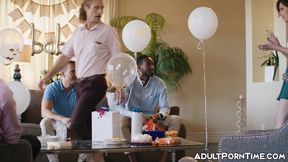 MILF Casey Calvert gangbanged by a group of ravenous hung studs