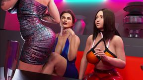 Luna Dared to Threesome Approach of Dual Combo of Indian &amp; Russian Futanaris