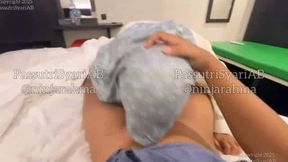 Pasutri Hijab Cuckold Threesome