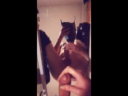 TalkAlone Begs To Used in His Outfit - Butt Plug Anal, Cum Swallow, Masturbation, Nipple Chains