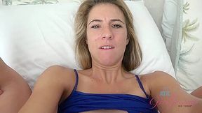 Attractive Blonde Girlfriend Filled With Semen - Tara Ashley